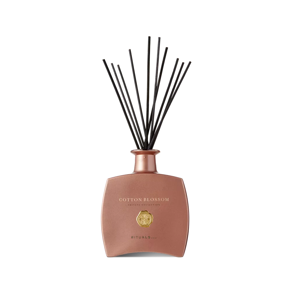 Bâtonnets parfumés à la fleur de coton de la collection privée, bâtonnets de parfum d'intérieur luxueux