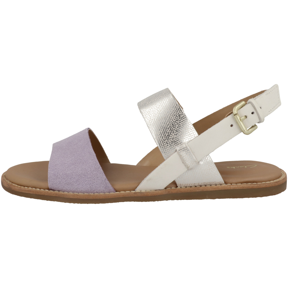 Clarks Karsea Strap Sandale lila
