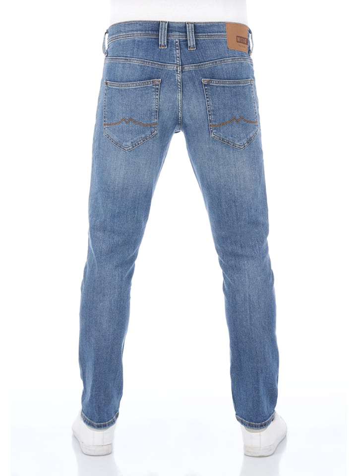 Mustang Jeans Oregon tapered in Blau günstig kaufen
