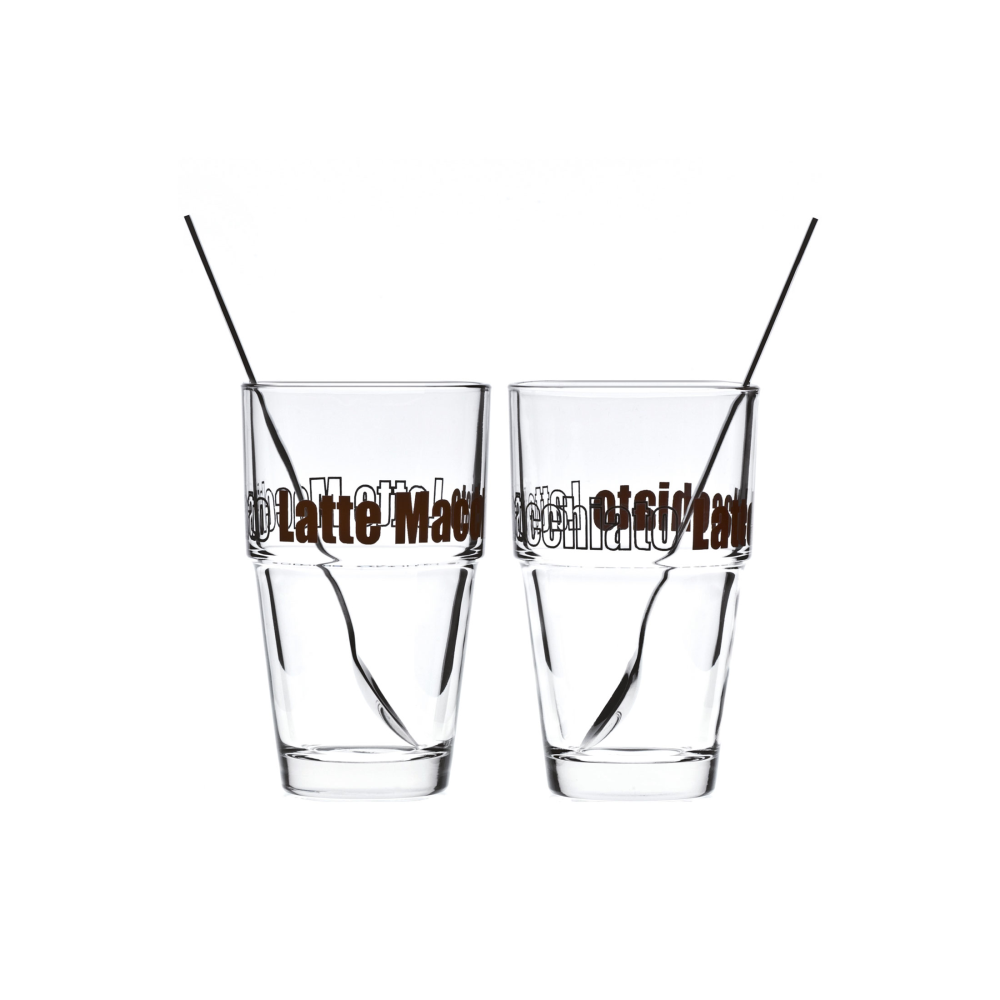 Latte Macchiato Set 4-teilig Solo