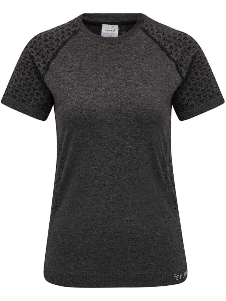 Hummel Hummel T-Shirt Raglanärmel Hmlci Damen in BLACK MELANGE günstig kaufen