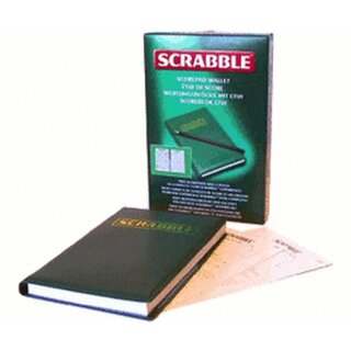 Scrabble – Wertungsbuch mit Stift