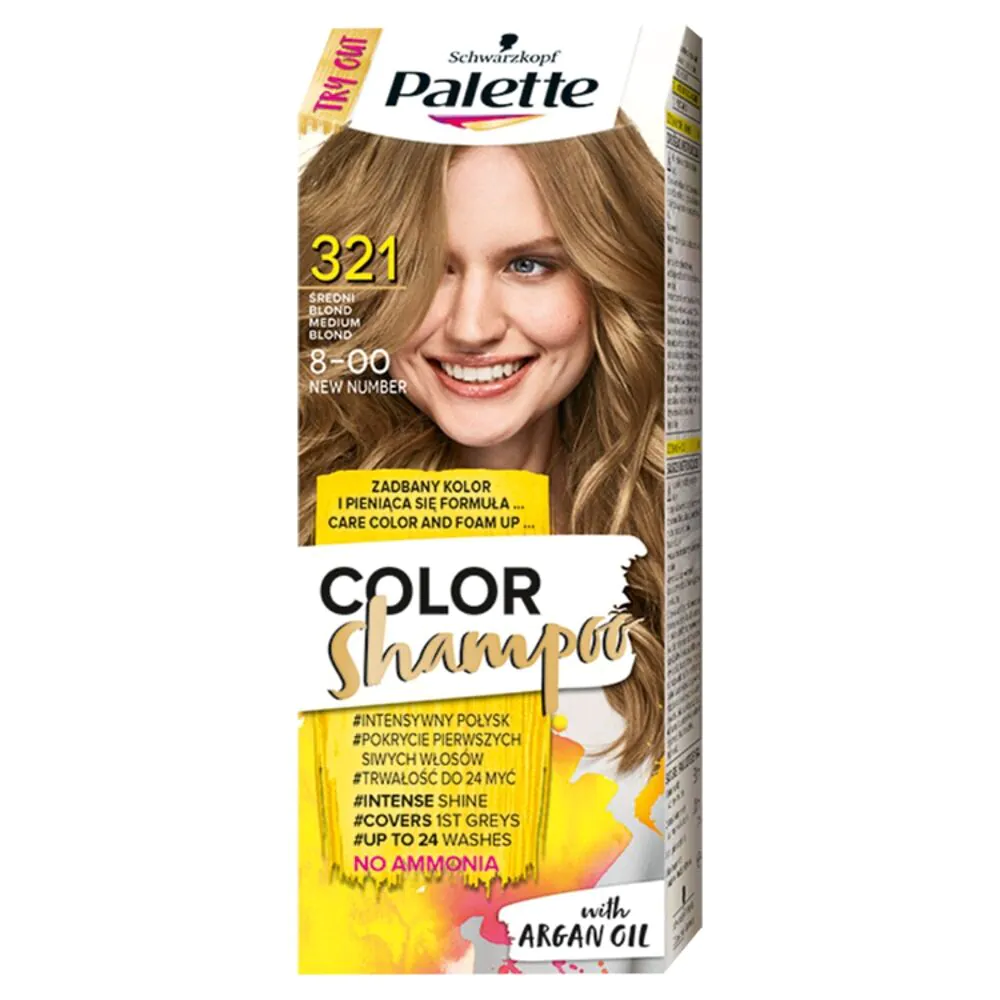 Σαμπουάν Palette Color 321 Sunny Reflexes Medium Blonde