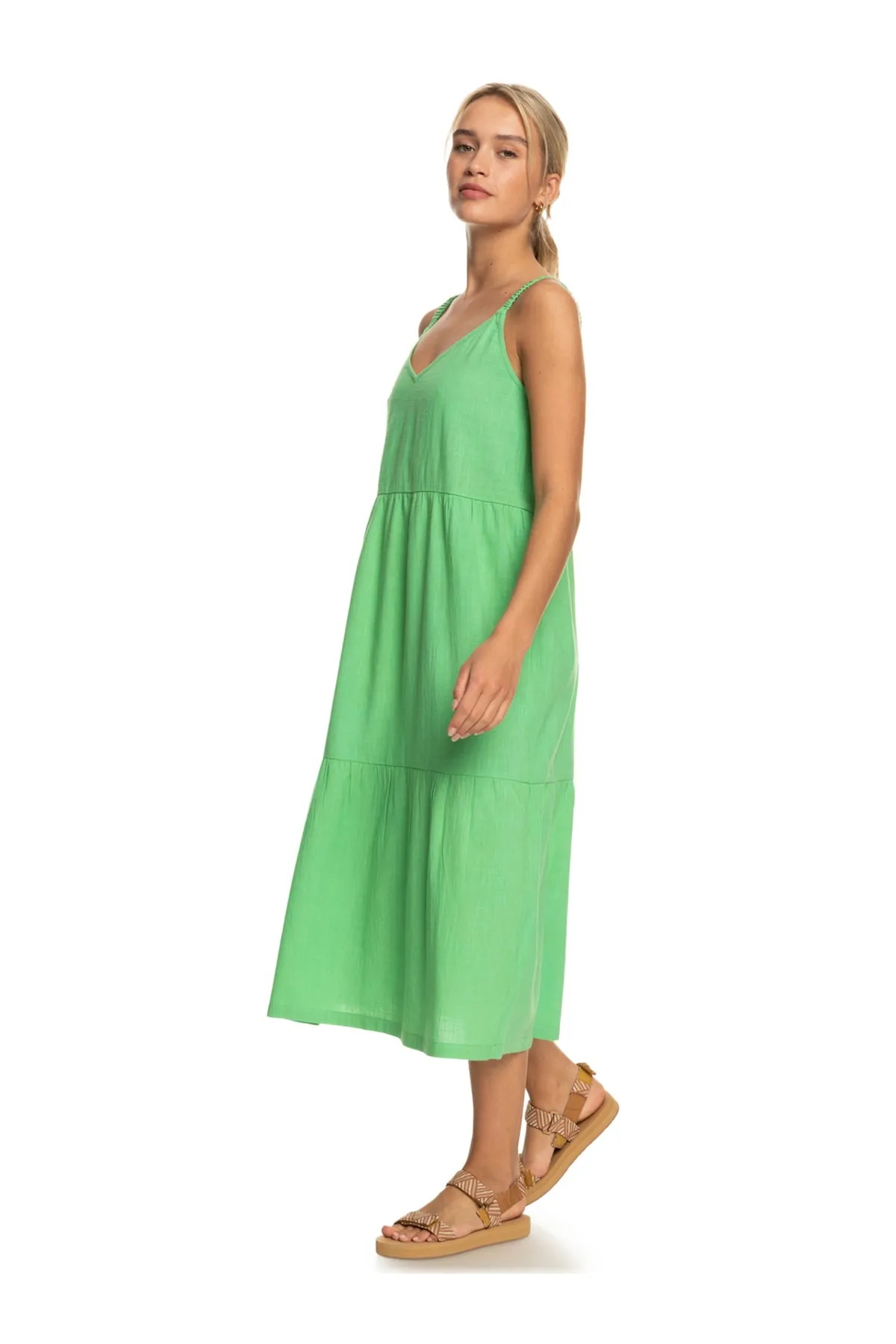 Roxy  Kleid ERJWD03699 ABSINTH GRÜN