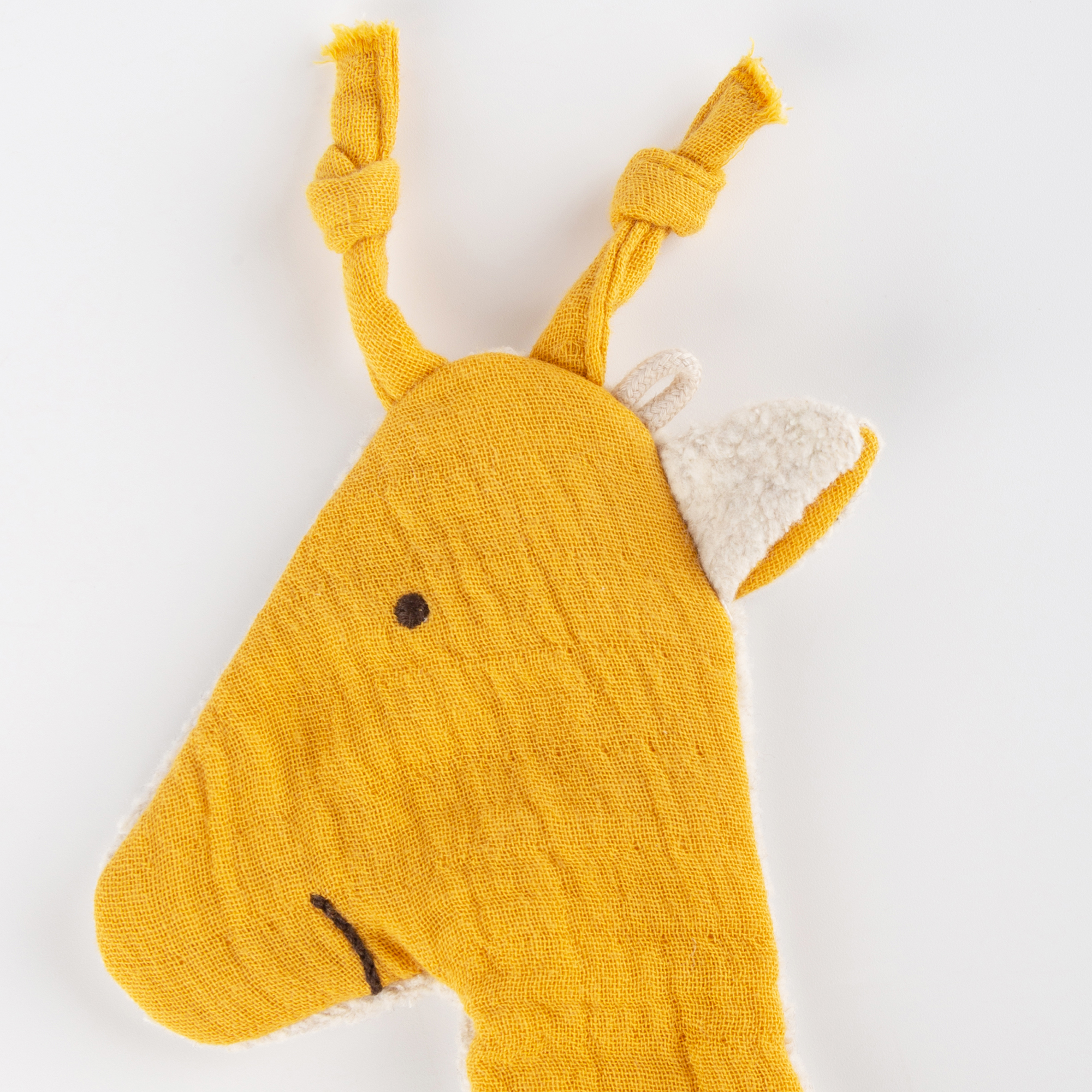Musselin Knistertuch Giraffe