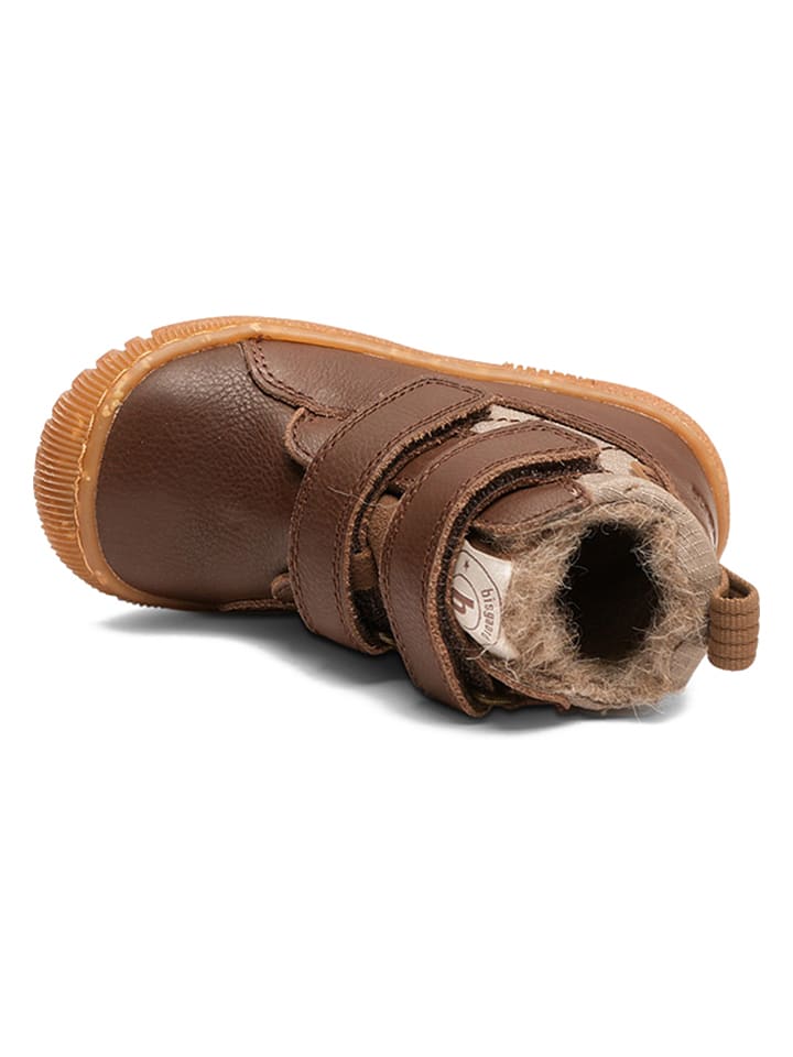 bisgaard Leder-Winterboots in Braun günstig kaufen