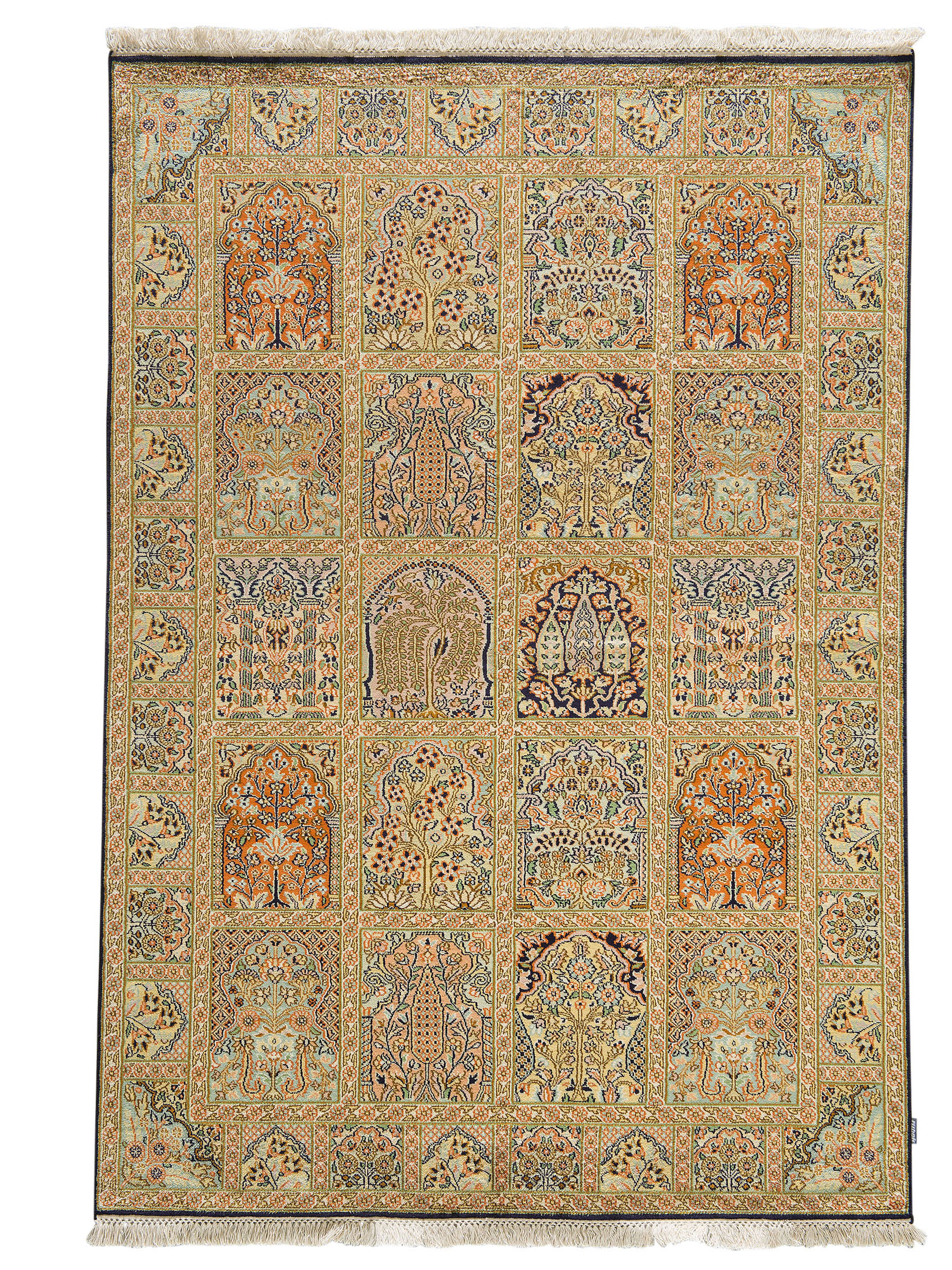 Kaschmir Seide 18/18 ca. 127 x 183 cm, Unikat / Einzelstück