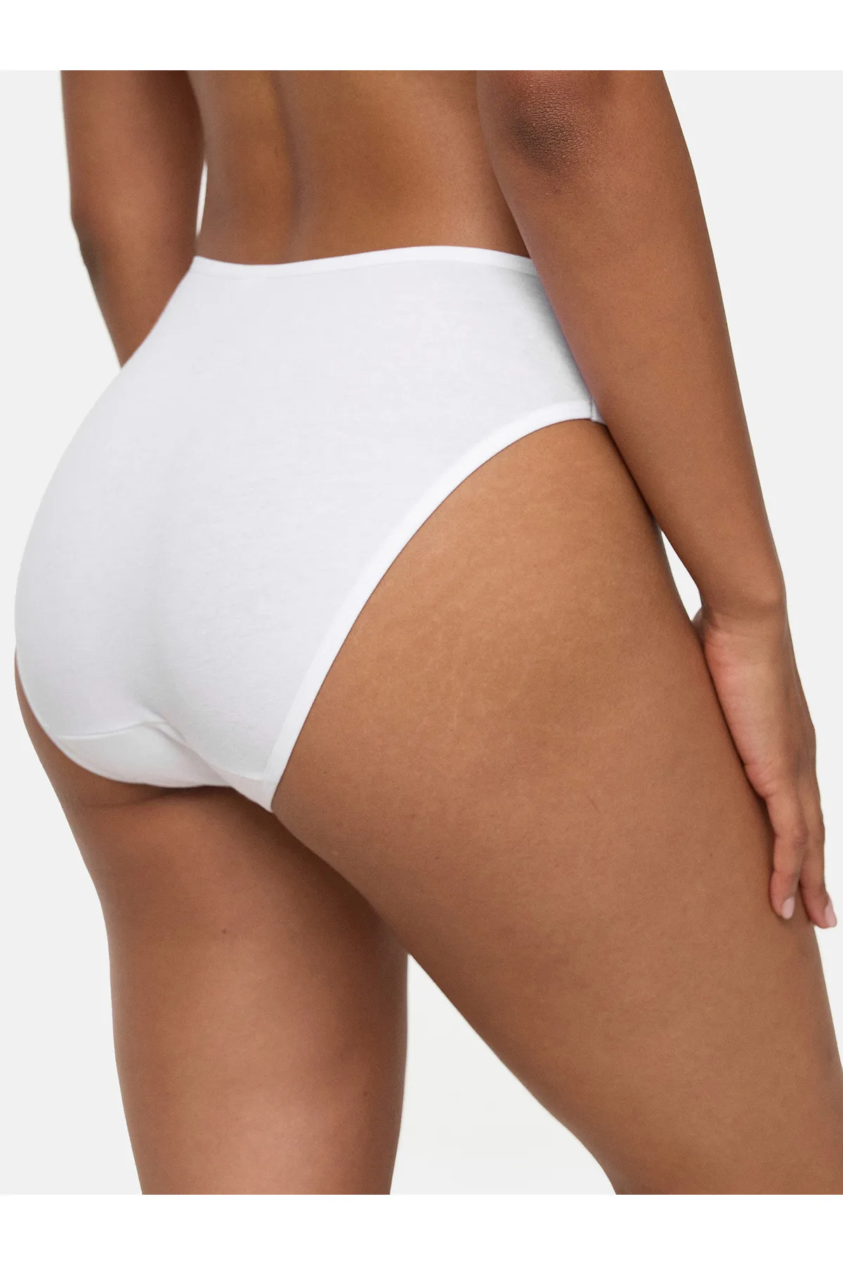 NUR DIE  Unterhosen - Weiß - Unifarben