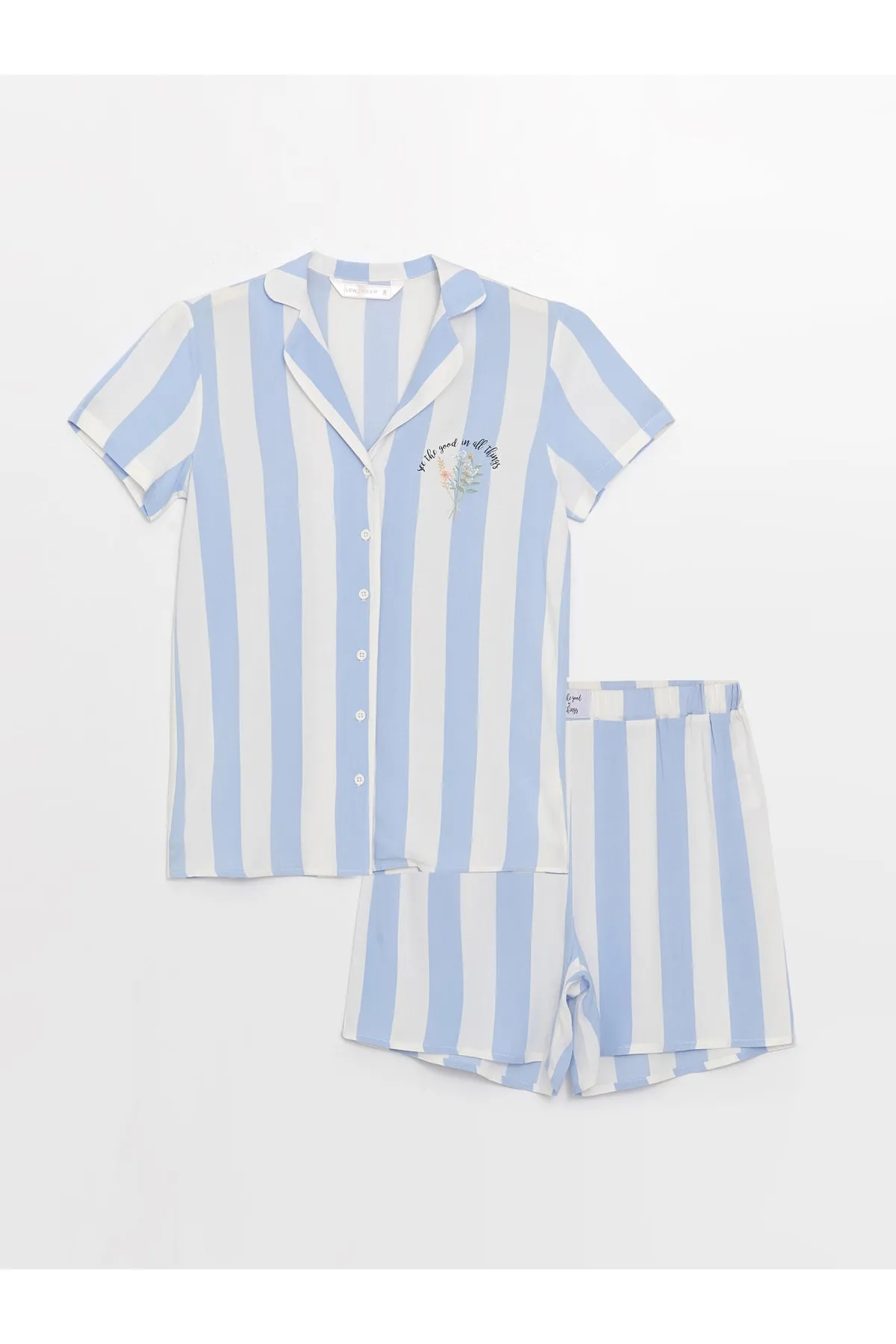 LC Waikiki  Pyjama set - Blau - Print