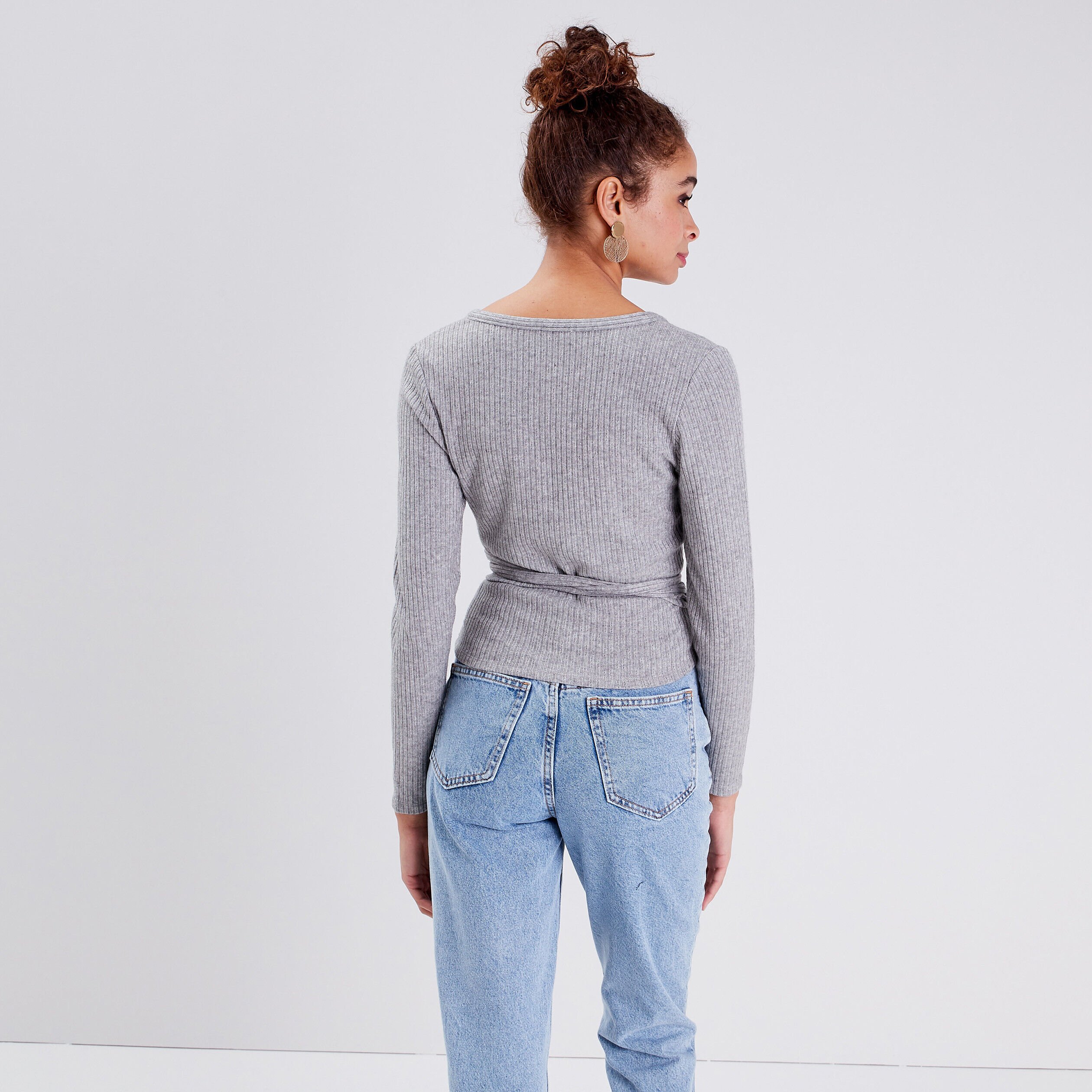 Haut de pyjama gris clair femme | Cache Cache