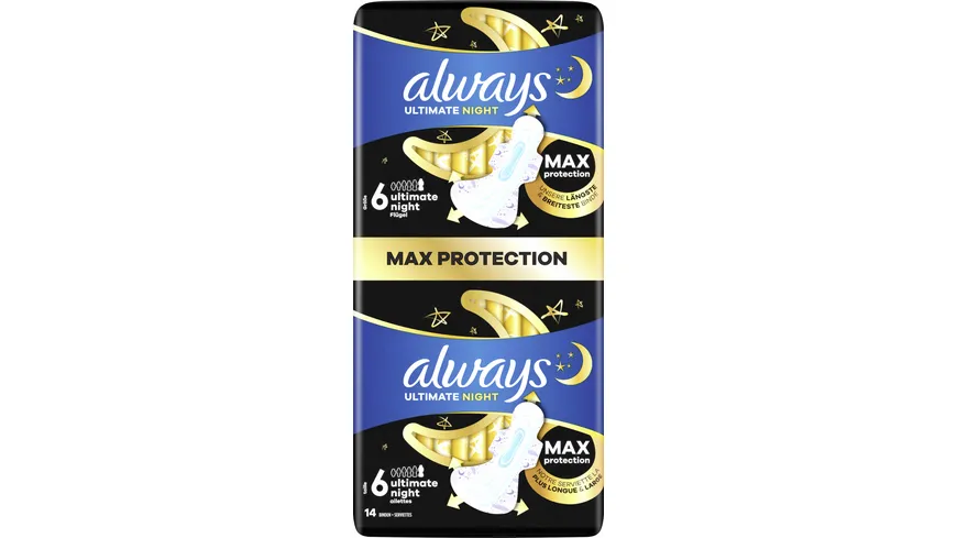 Always Damenbinden Ultimate Night BigPack