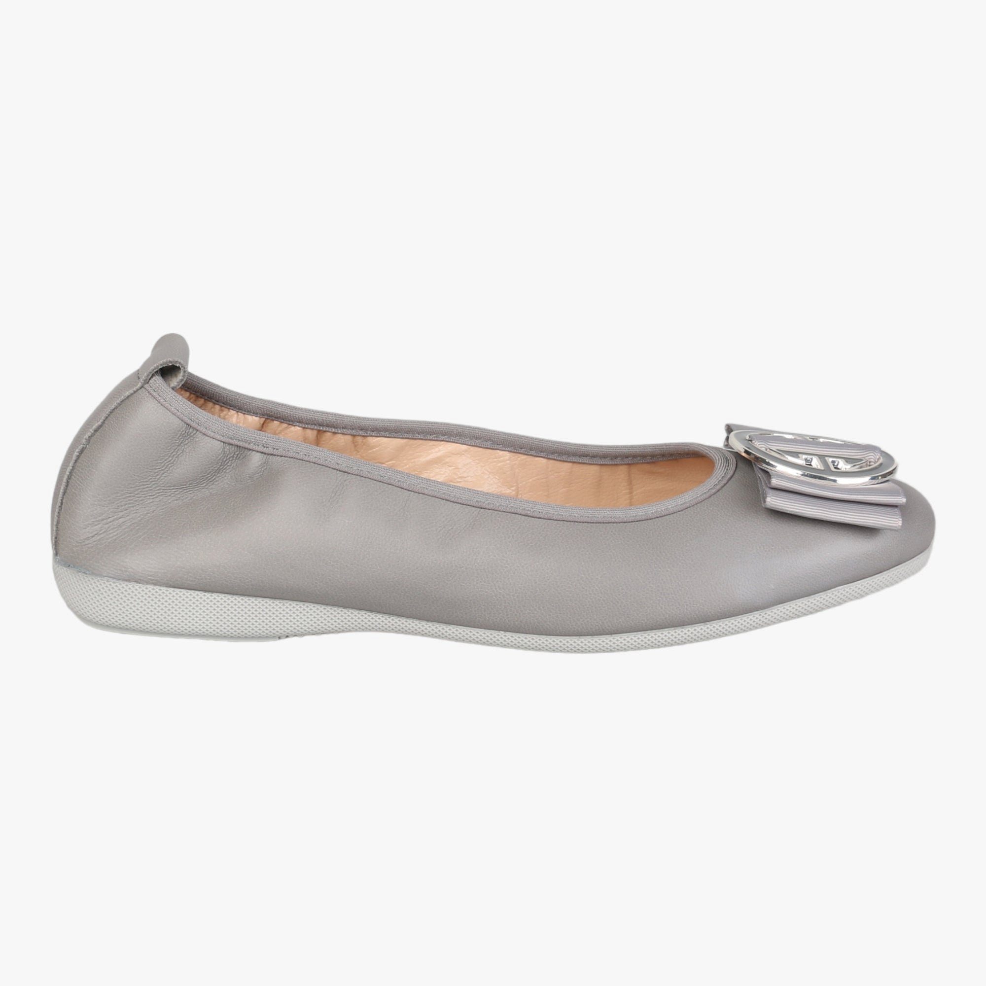 La Ballerina La Ballerina CAMBIO SET Nappa grau Linda С & Martina silber Ballerina Trend Ballerinas 2023