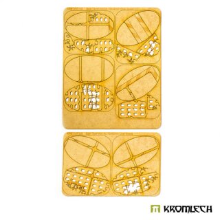 Imperial Guard 75x42 mm Oval Base Toppers (6)