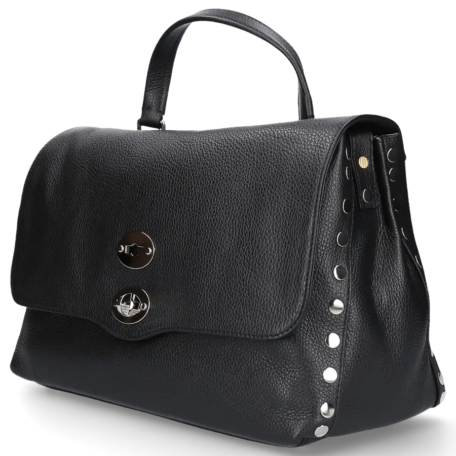 Zanellato - Schultertasche POSTINA M DAILY - schwarz