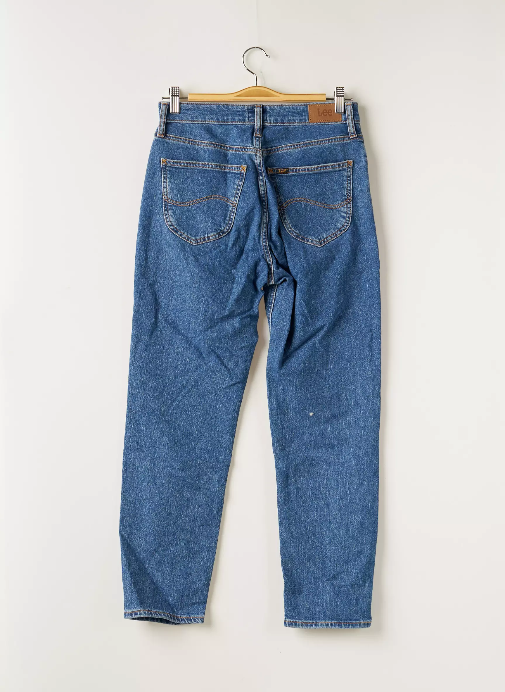 Lee Jean Mom Femme couleur bleu