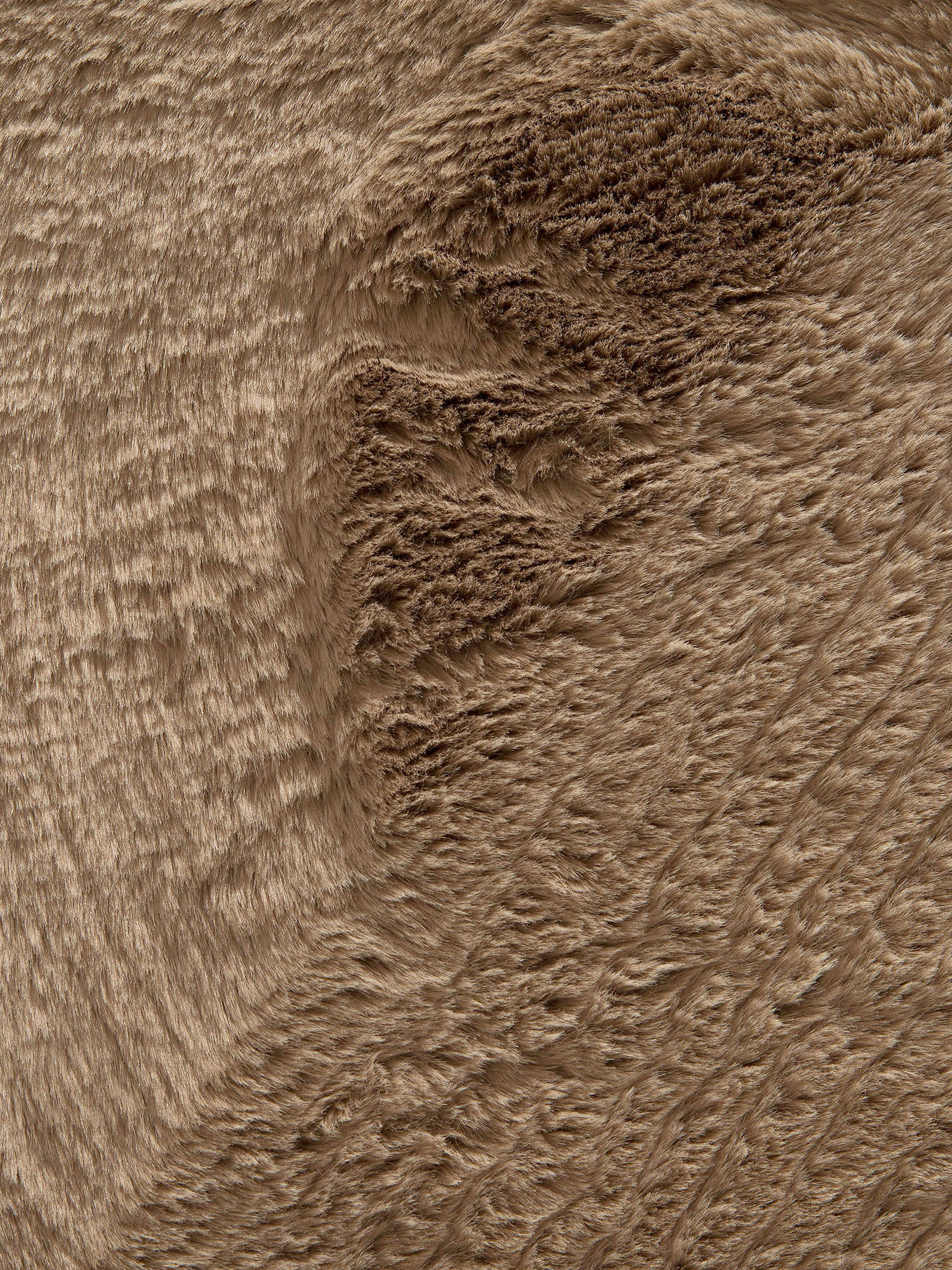Meana de Luxe Kunstfell-Teppich, Mokka