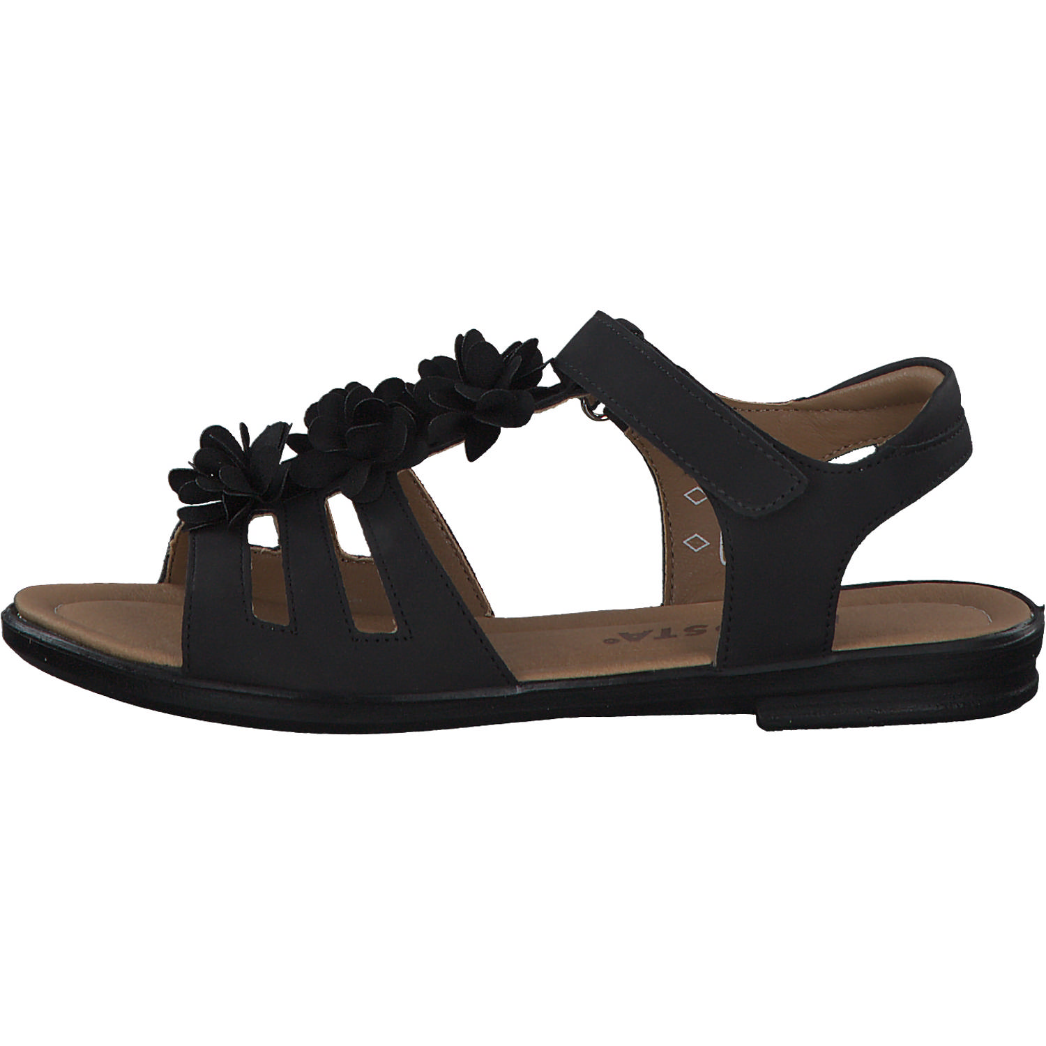 Ricosta Aurora 7001002, Sandalen (Kinder), Kinder, schwarz