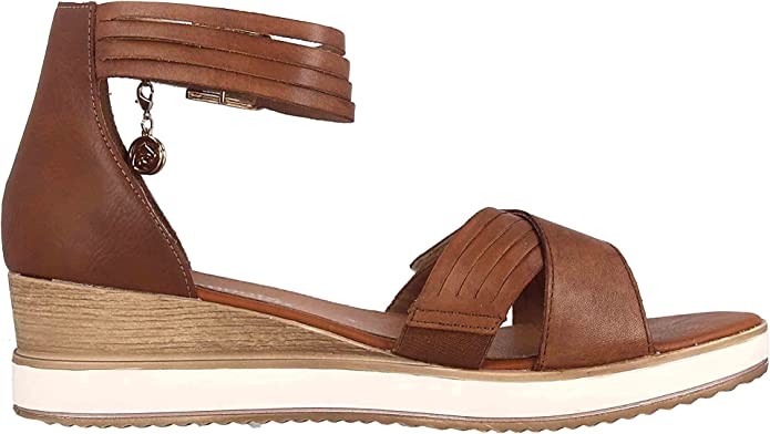 REMONTE Klassische Sandalen braun