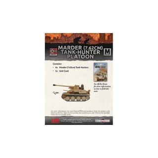 Afrika Korps Marder (7.62cm) Tank-hunter Platoon