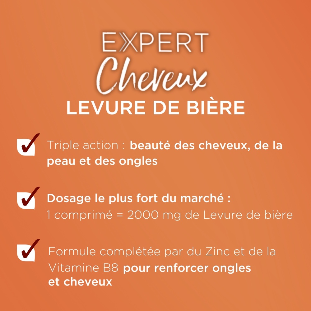 FORTE PHARMA Expert Levure de bière 28 comprimés Complément Alimentaire Cheveux