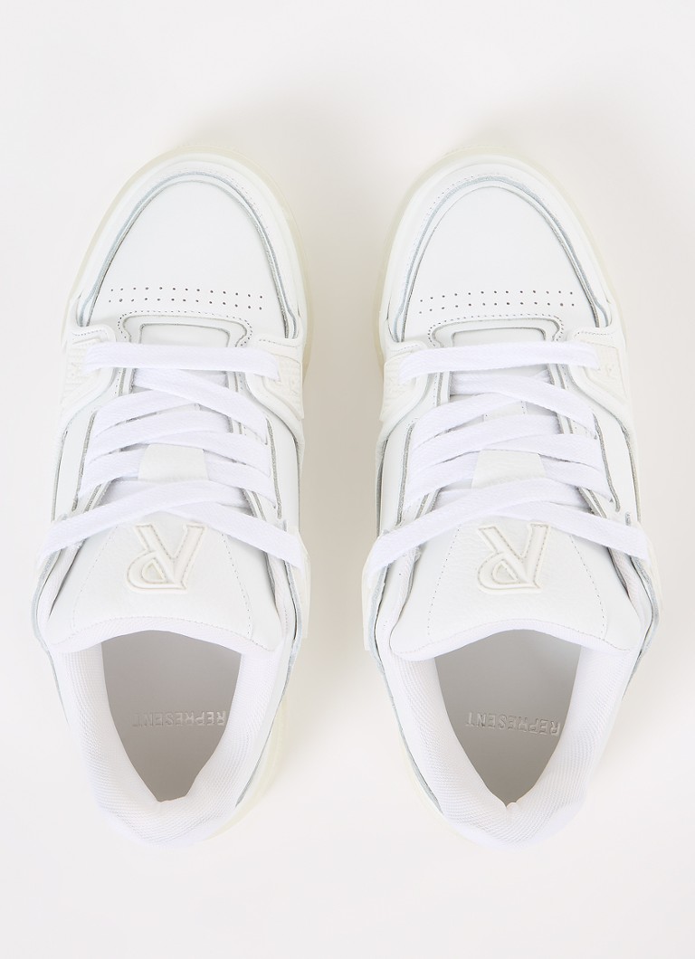Represent Studio leather sneaker with logo