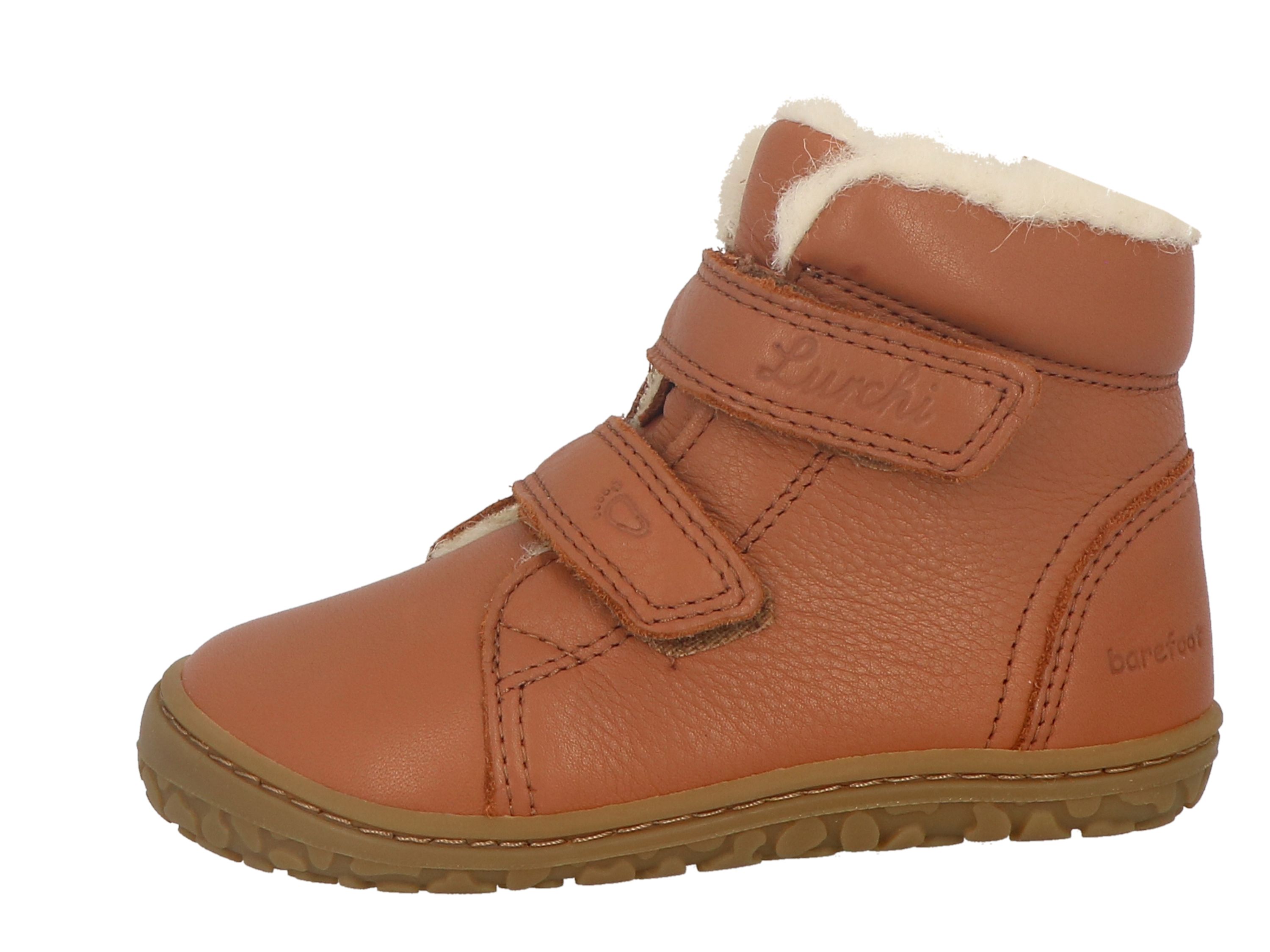 Lurchi Stiefelette Nik Barefoot - cognac