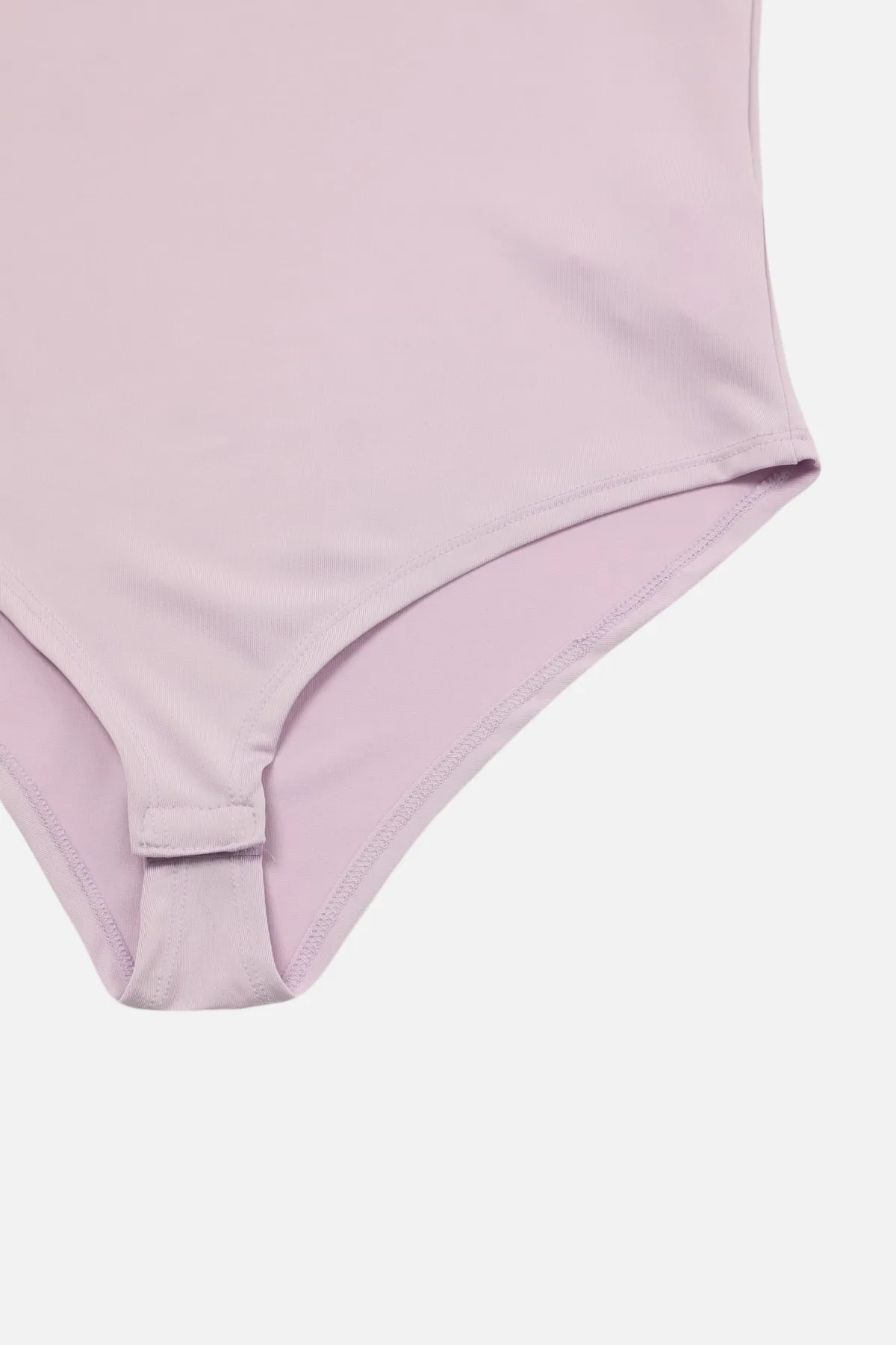Trendyol Collection  Lila Neckholder-Body mit flexiblem Druckknopf-Strick-Body TWOSS20BD0044