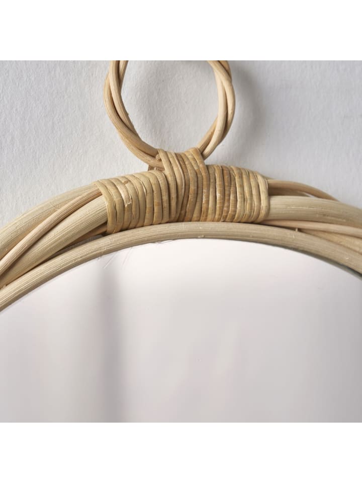 LA FACTORY Boho-Spiegel in beige günstig kaufen onesize