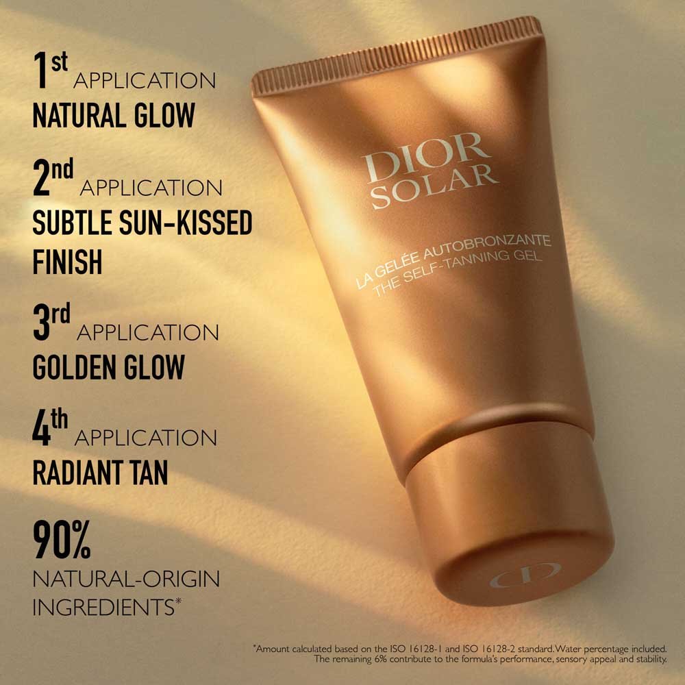DIOR Dior Solar La Gelée Autobronzante Selbstbräuner fürs Gesicht – Natürlicher Glow und graduelle Bräunung