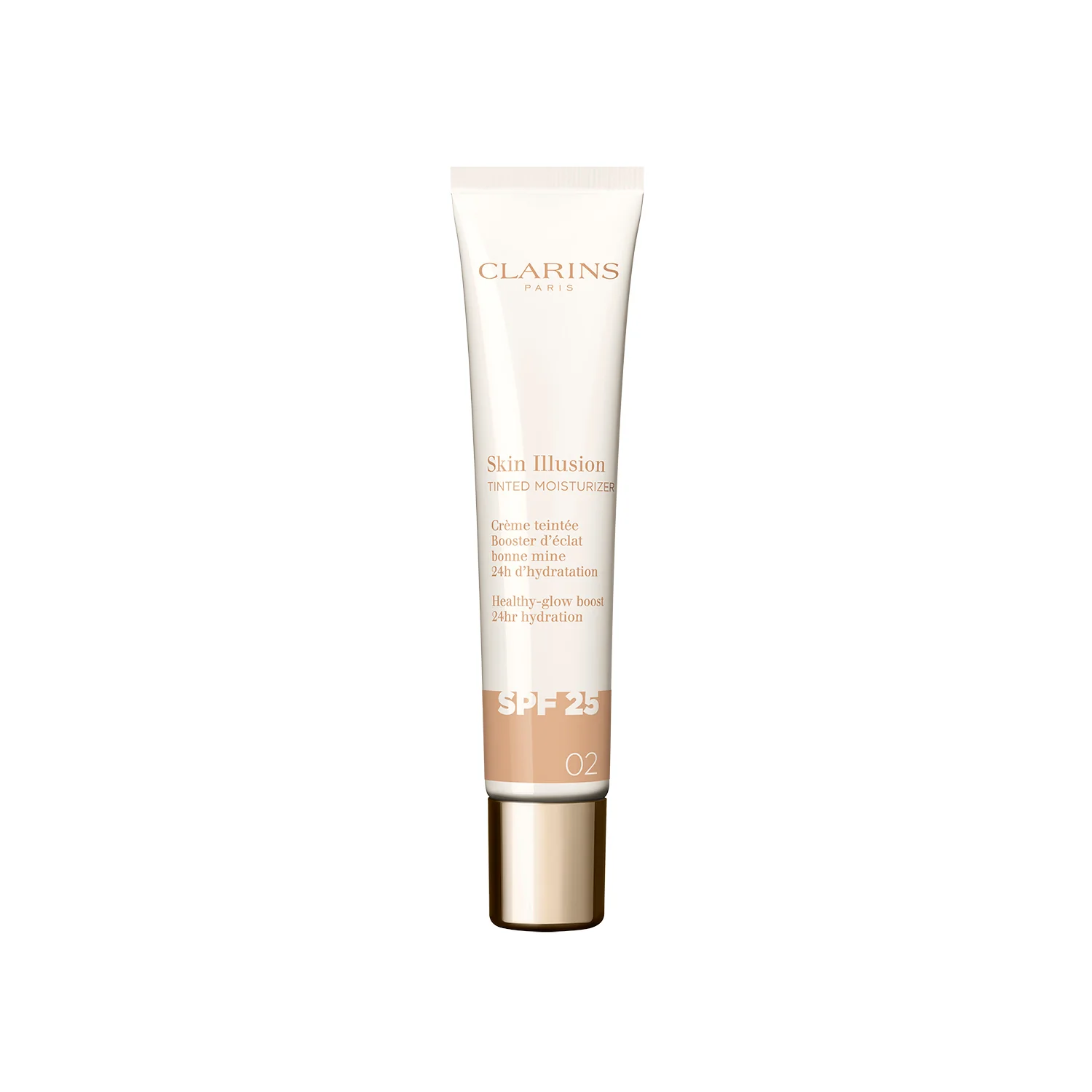 Crema hidratante con color Skin Illusion SPF25 - Base de maquillaje en crema, crema facial iluminadora con color