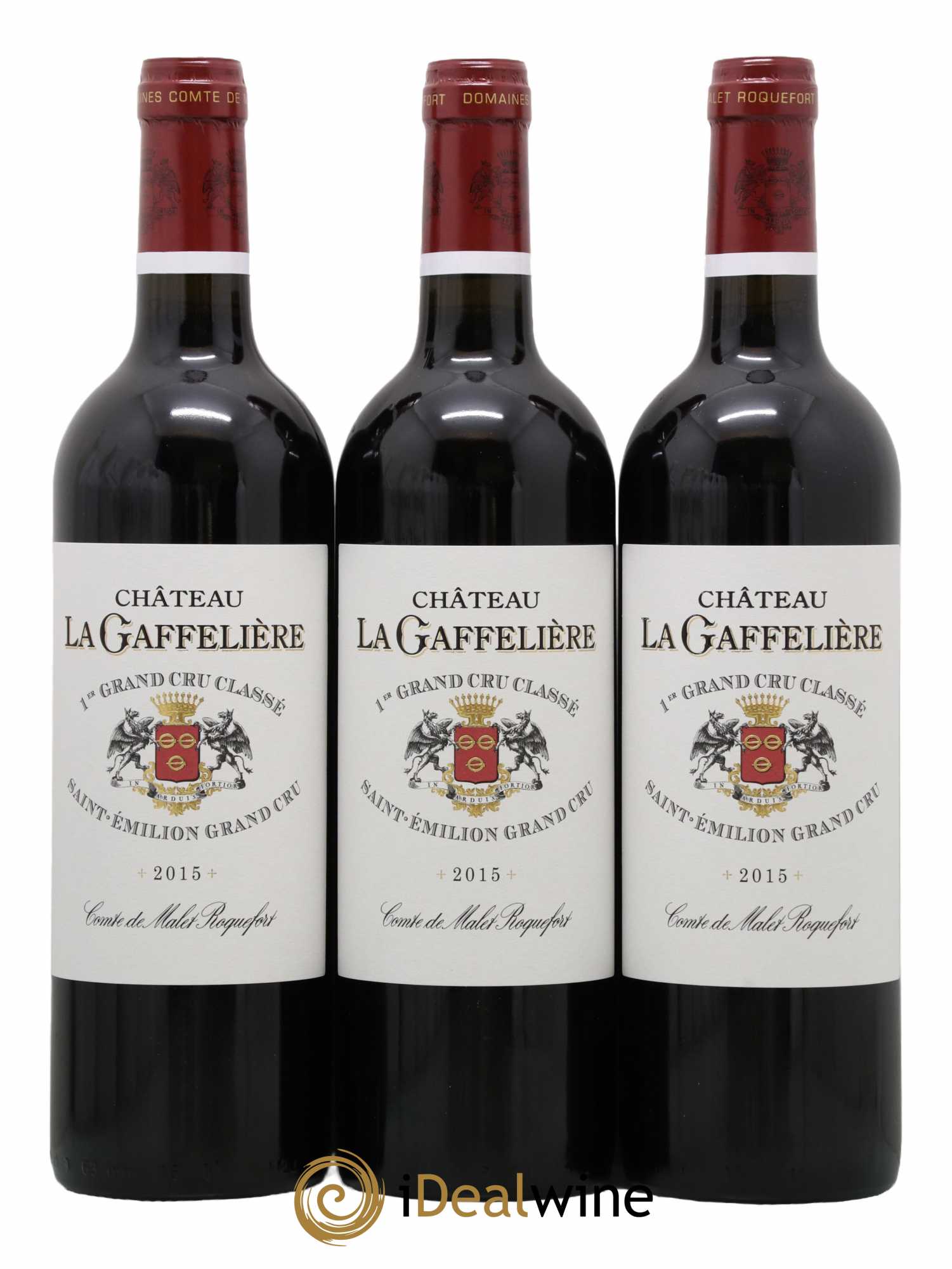Château la Gaffelière 1er Grand Cru Classé B  2015 - Lot de 12 Bouteilles