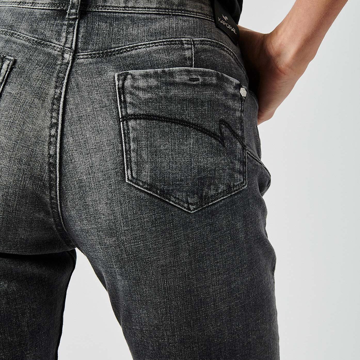 VIKA   Jean slim gris Femme