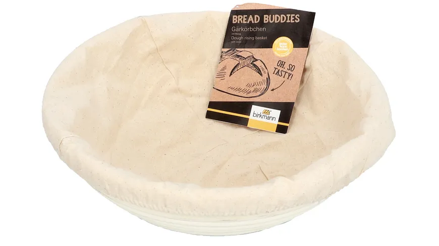 RBV BIRKMANN Gärkörbchen BREAD BUDDIES rund