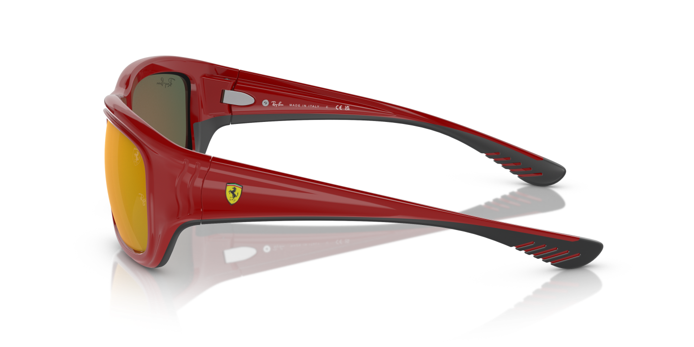 RB4405M COLECȚIA SCUDERIA FERRARI - Roșu lucios pe negru portocaliu