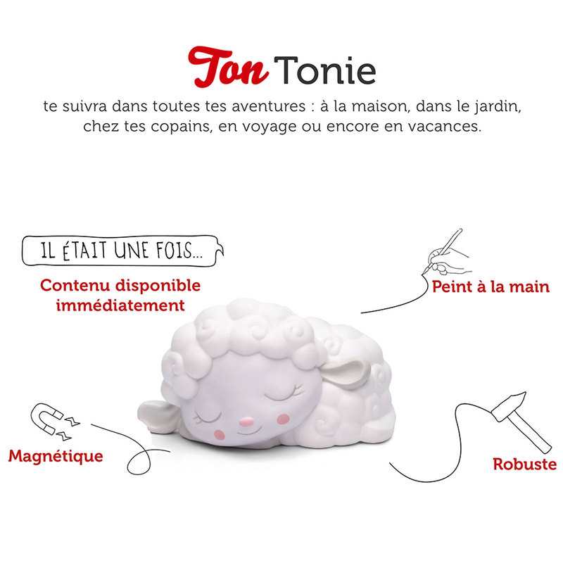 Figurine Tonie Mon dodo câlin la promenade musicale de doudou mouton Tonies