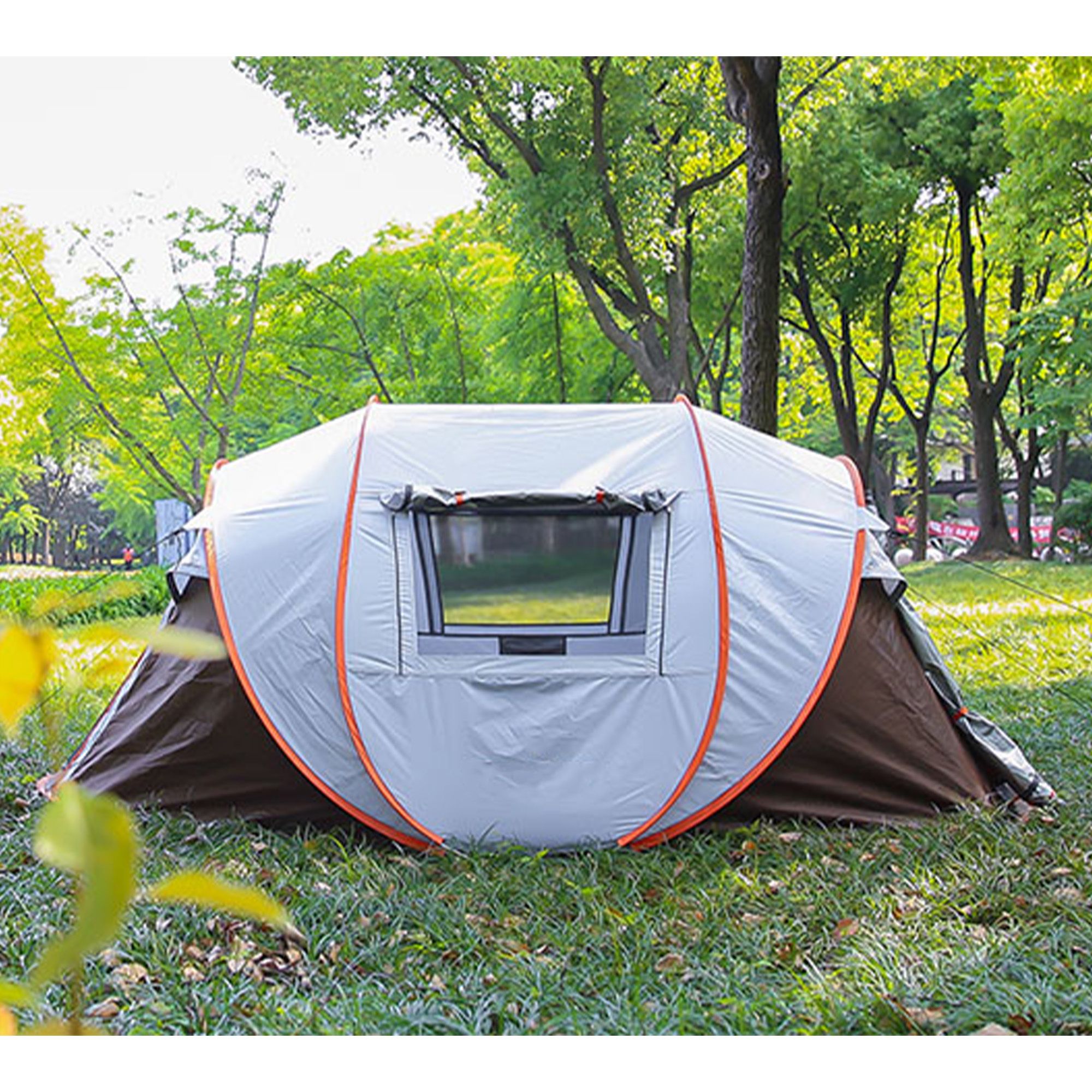 Deryan 4-Personen Luxus-Pop-Up-Zelt