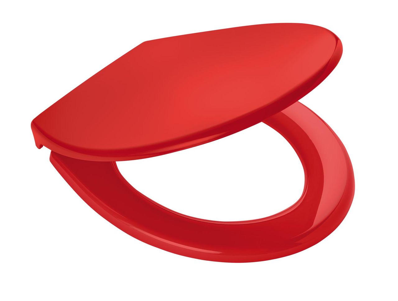 Ridder WC-Sitz Miami, rot, mit Soft-Close, Polypropylen