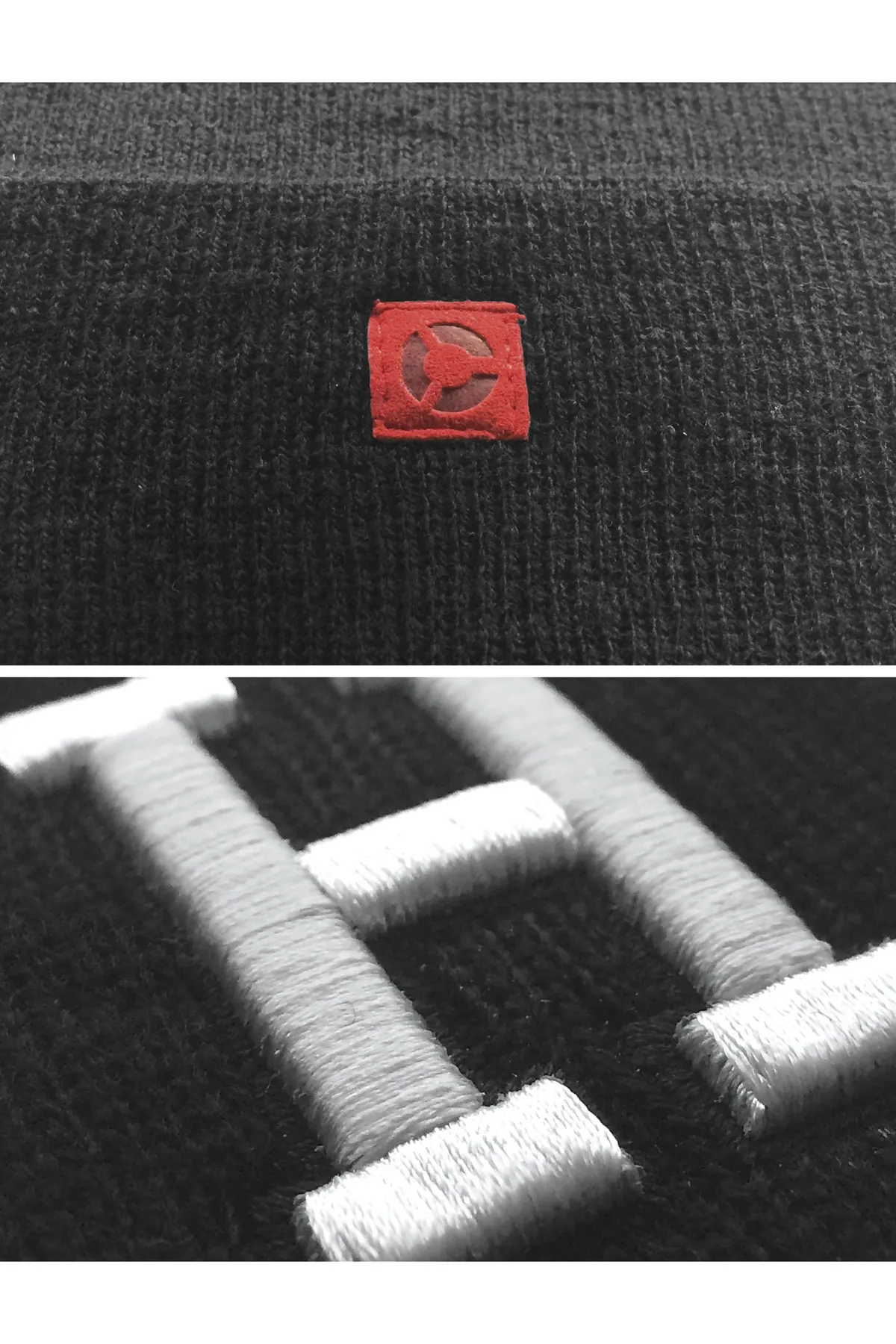 MSTRDS  Accessoires Beanie mit Buchstaben-Cuff