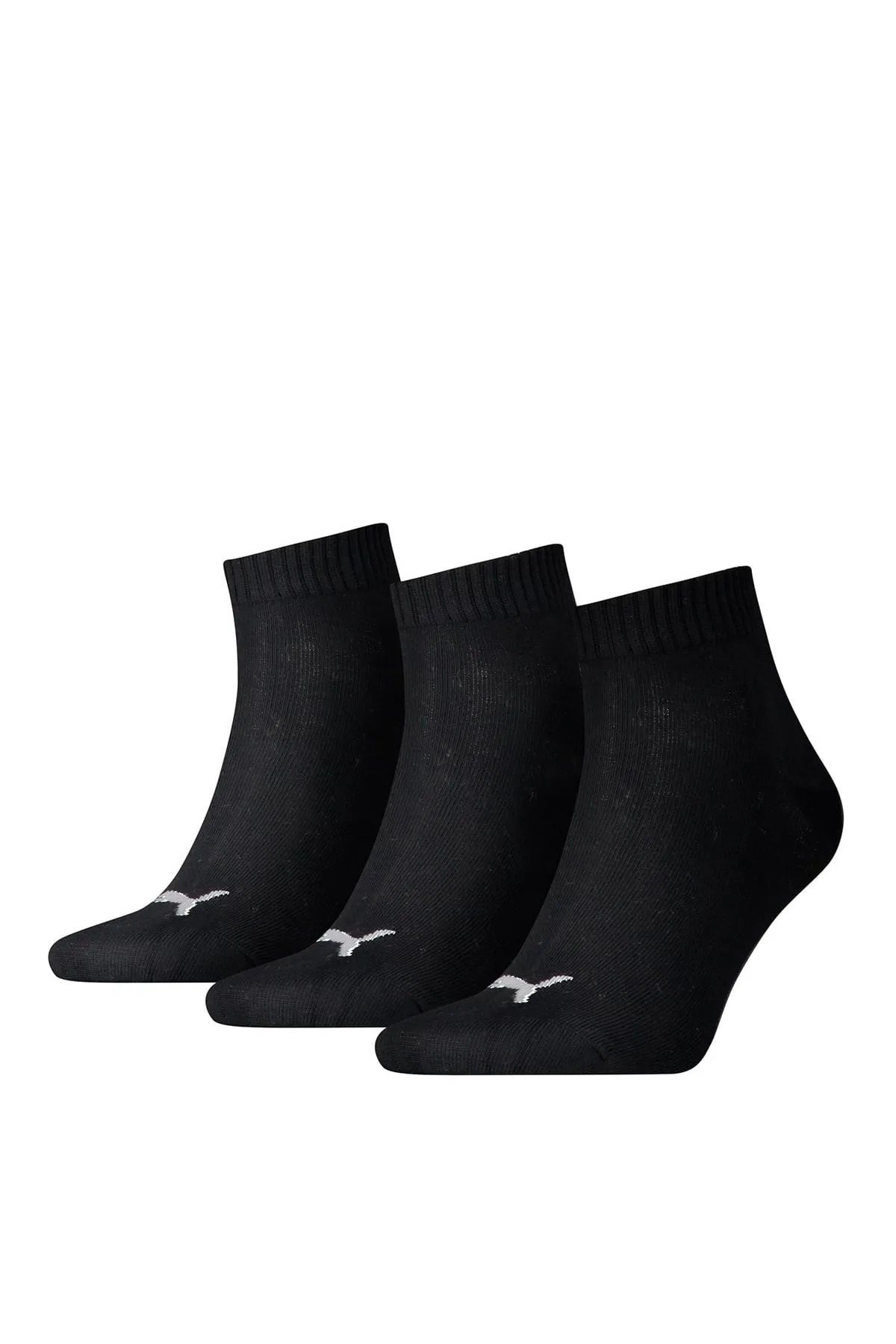 Puma  Unisex-Socken, 3er-Pack – Quarter, Sneaker