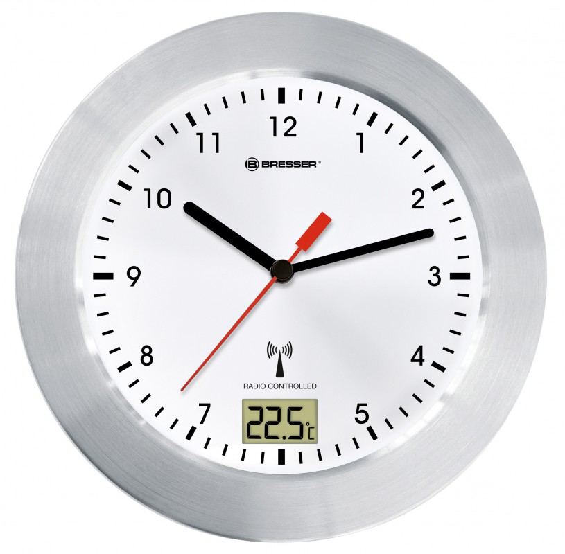 Bresser MyTime Bath weiß Funk-Baduhr