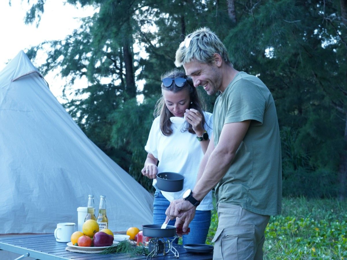 Bulin Camping Kochgeschirr Set 9-Teilig 1 Person