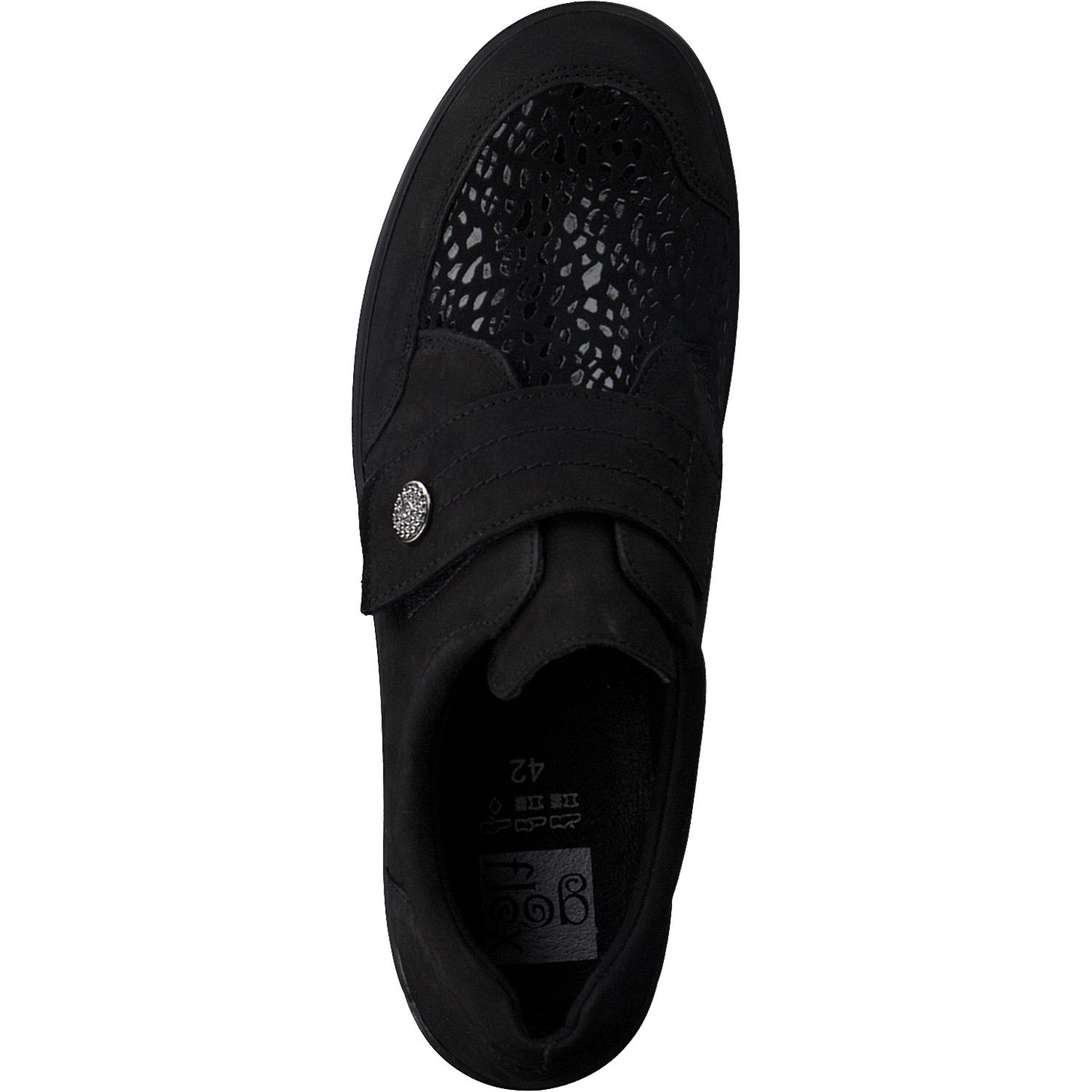 Aco Nani 12 203, Sneakers Low, Damen, Schwarz
