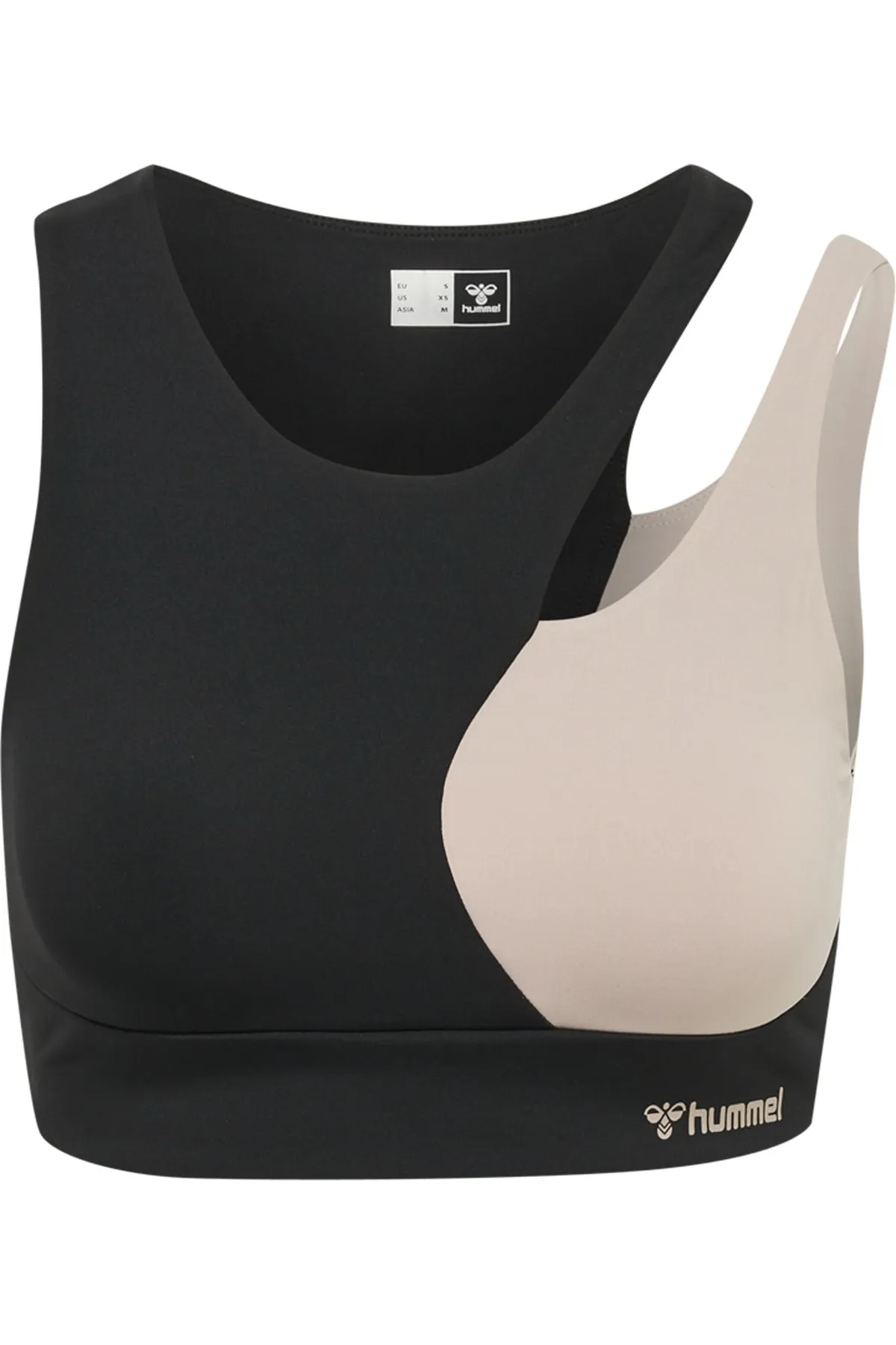 hummel  Sport-BH - Schwarz - Lizenzartikel