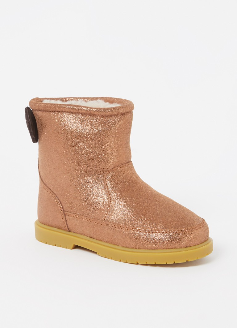 Ghete din piele Angela Lining de la Donsje Amsterdam