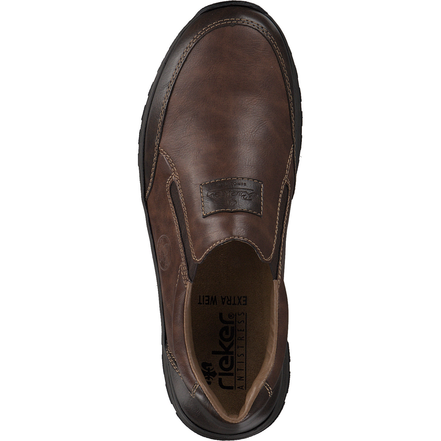 Rieker 03354, Komfort-Slipper, Herren, Braun (Toffee/Wood)