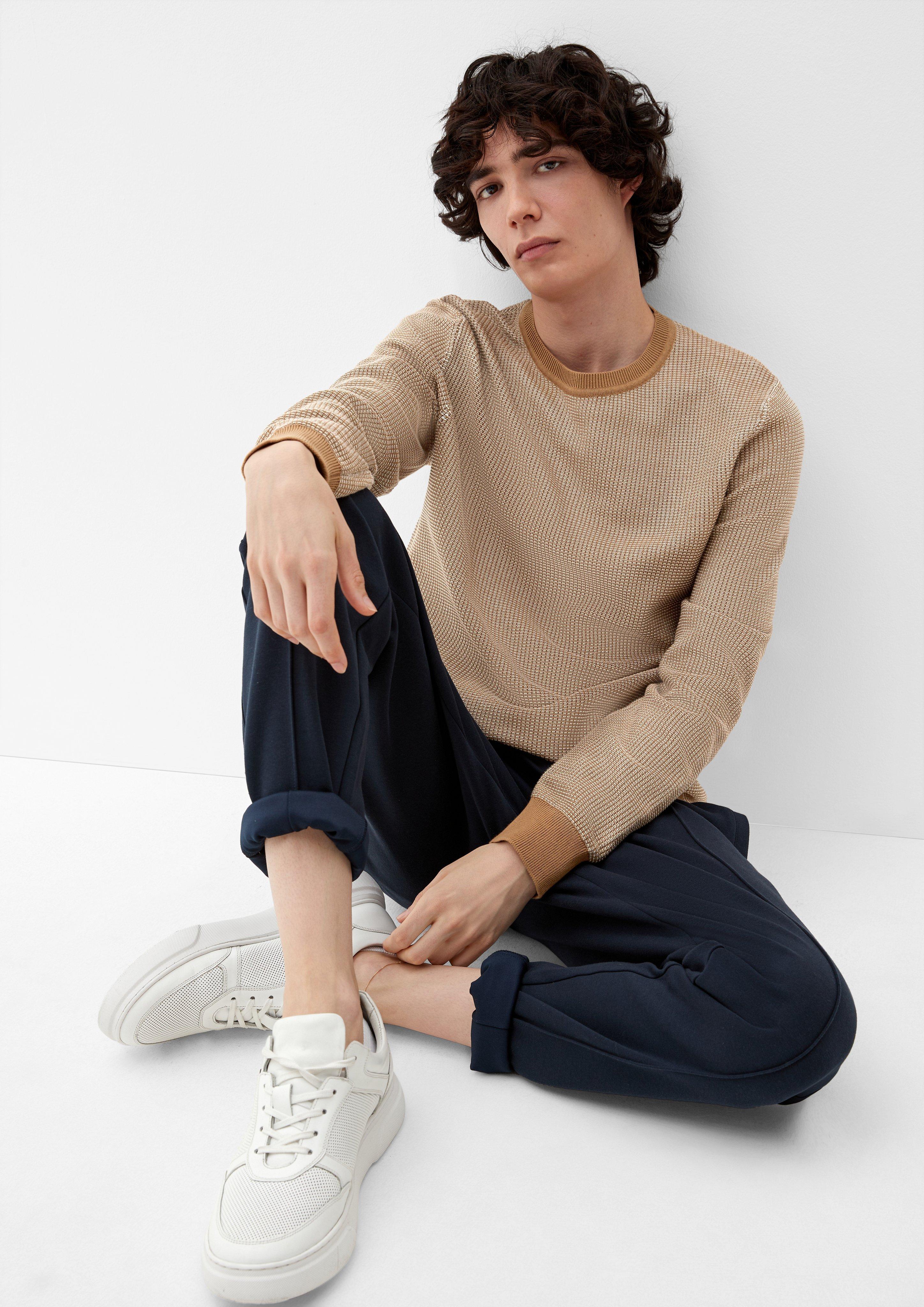 Pullover mit Two-Tone-Muster  2118058-84X0
