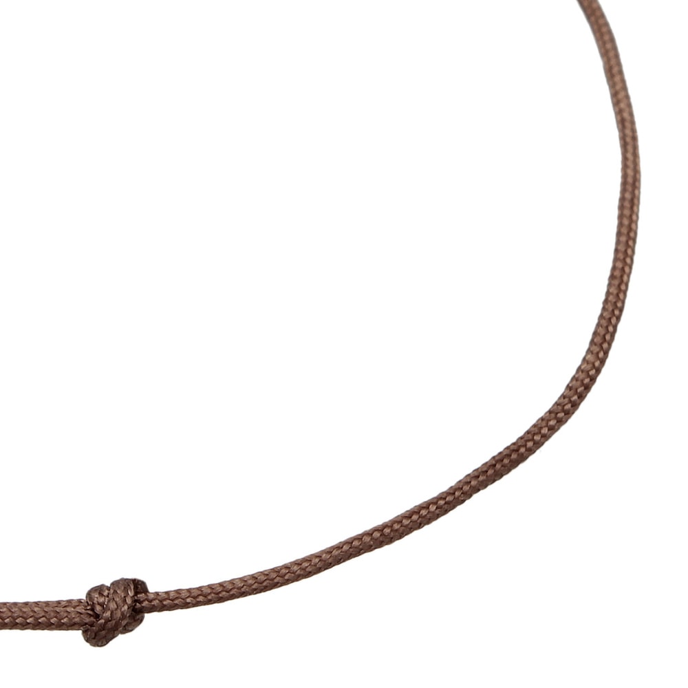 Elli Elli Bracelet Femmes trèfle pendentif chance avec le nylon en argent sterling 925 Bracelet