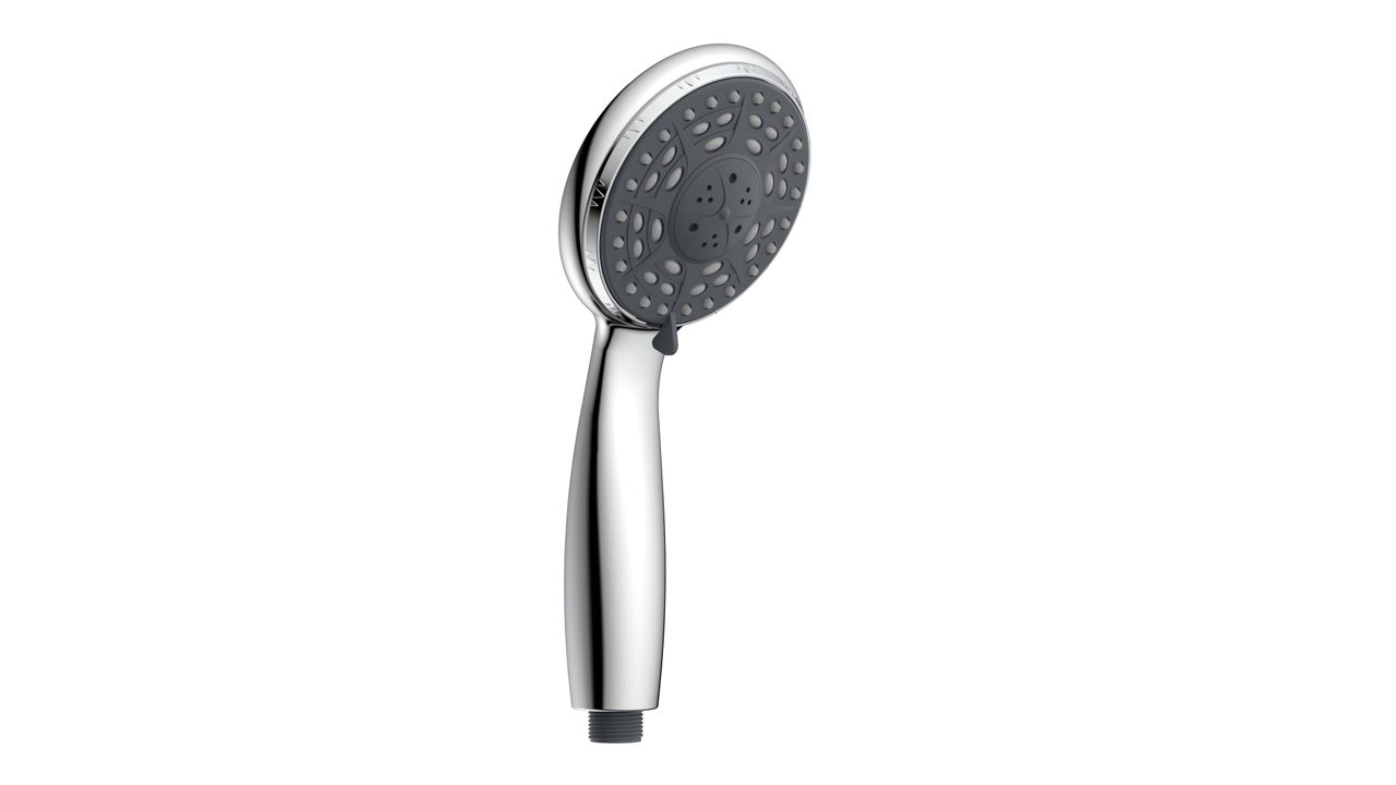 Schütte Handbrause BARI, Duschkopf mit 4 Funktionen, Brause Chrom
