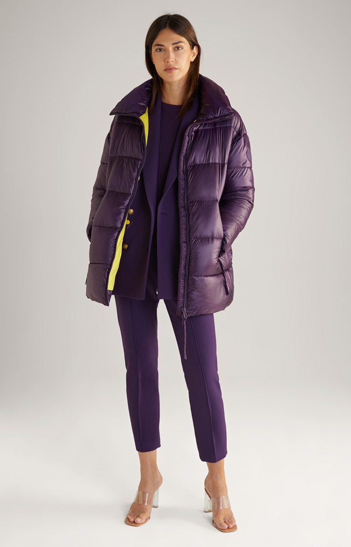 Steppjacke in Lila