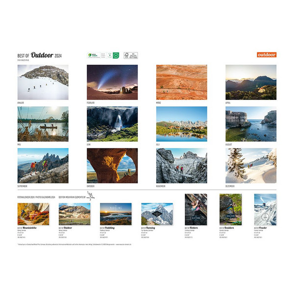 BEST OF OUTDOOR 2024 - Kalender